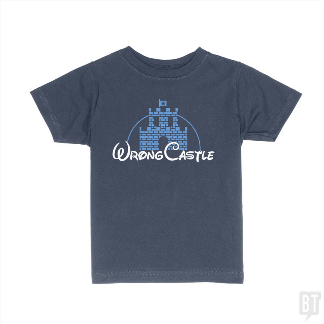 Wrong Castle Kids Shirt