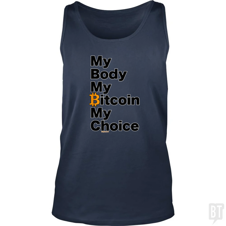 My Body My Bitcoin Tank Top