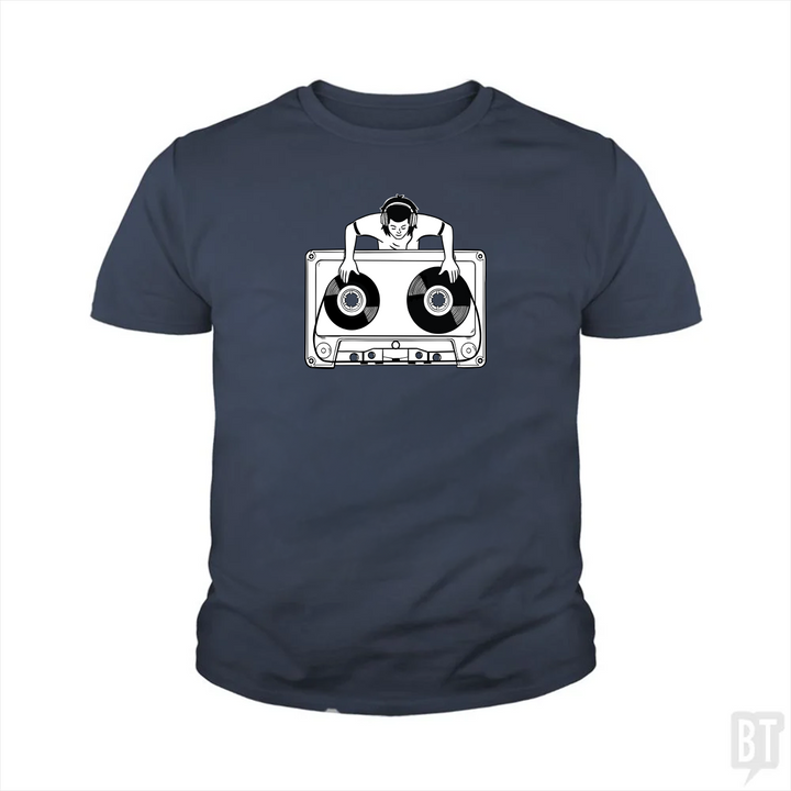 Retro DJ Kids Shirt
