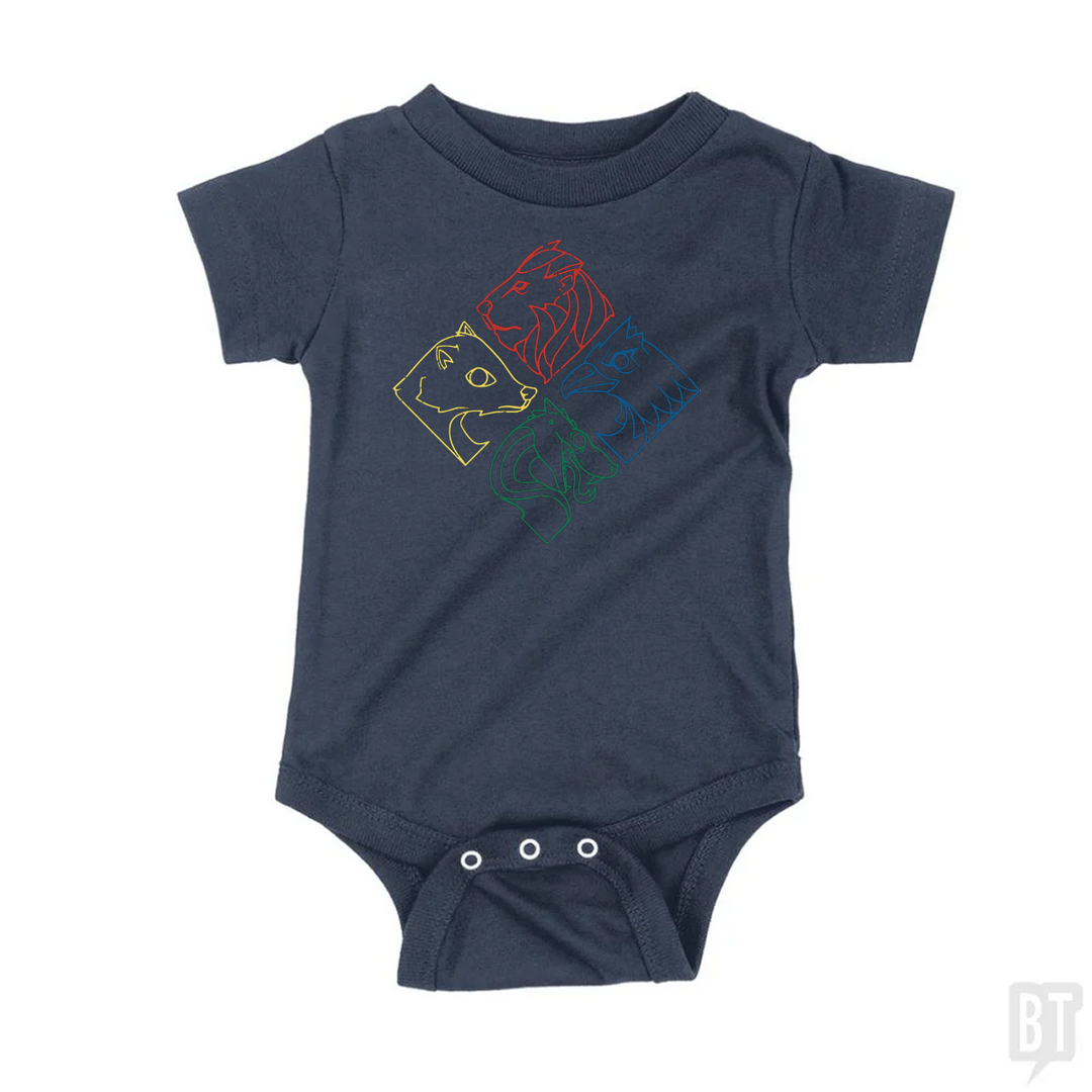 Houses Baby One-Piece
