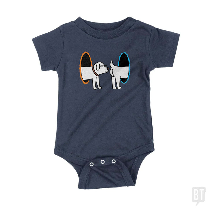 Dog Portal Baby One-Piece