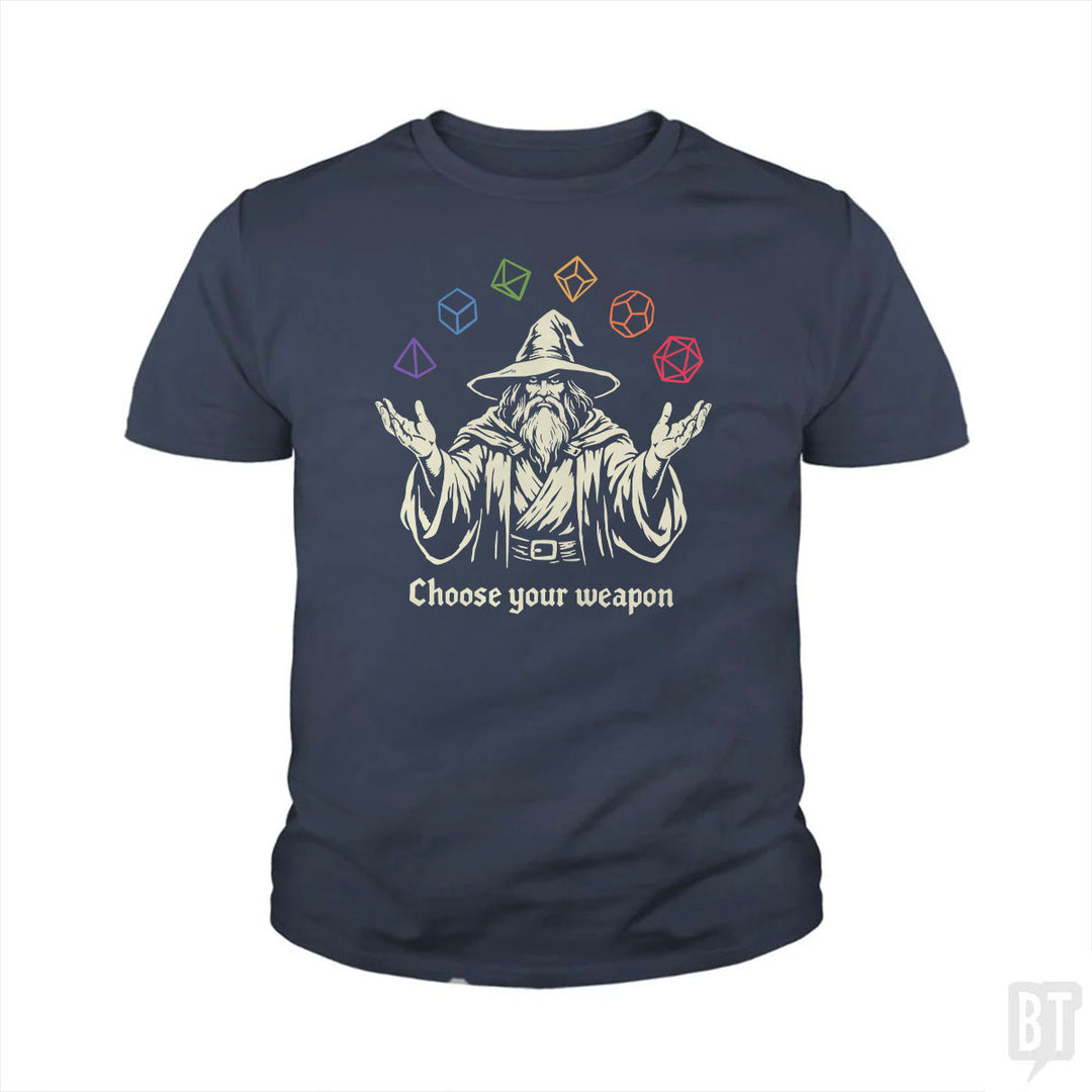 Wizard Weapon Kids Shirt