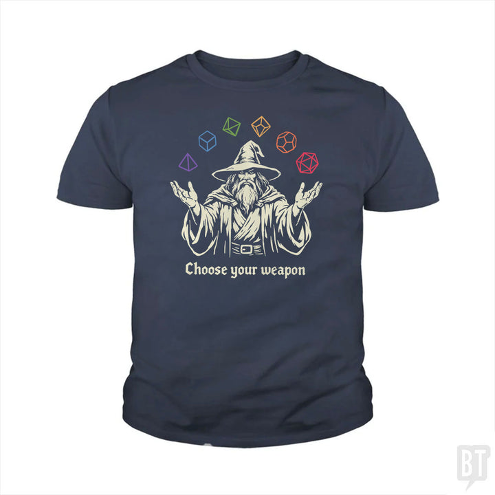 Wizard Weapon Kids Shirt