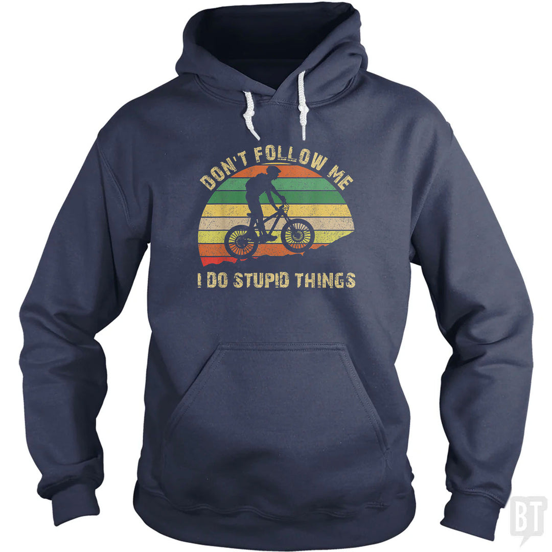 Funny Mountain Bike Hoodie