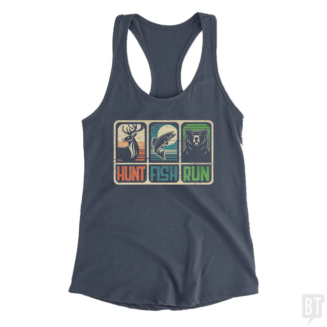 Hunt Fish Run Tank Top