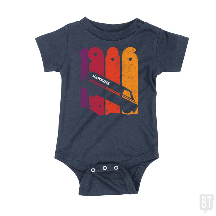 Hawkins 1986 Baby One-Piece
