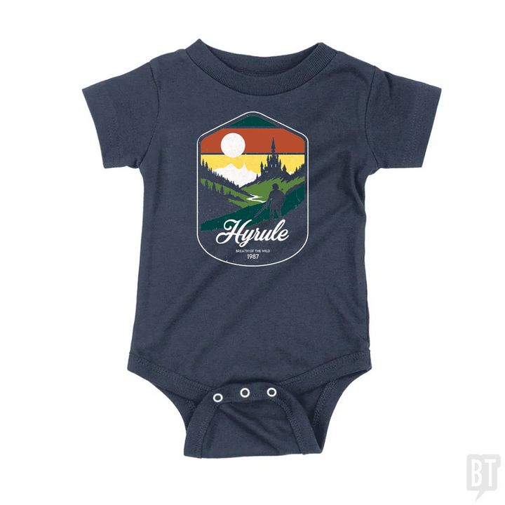 Visit Hyrule Baby One-Piece