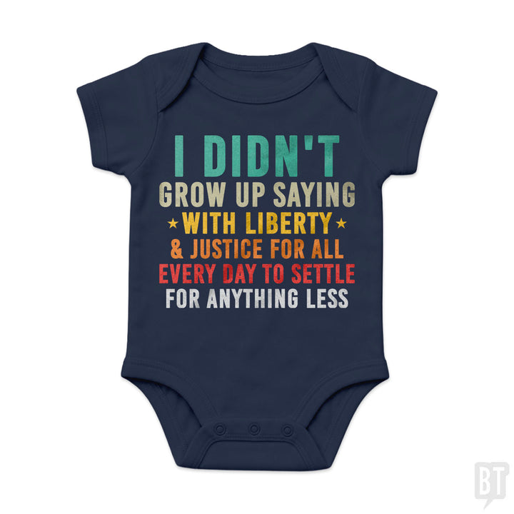 Justice For All Baby One-Piece