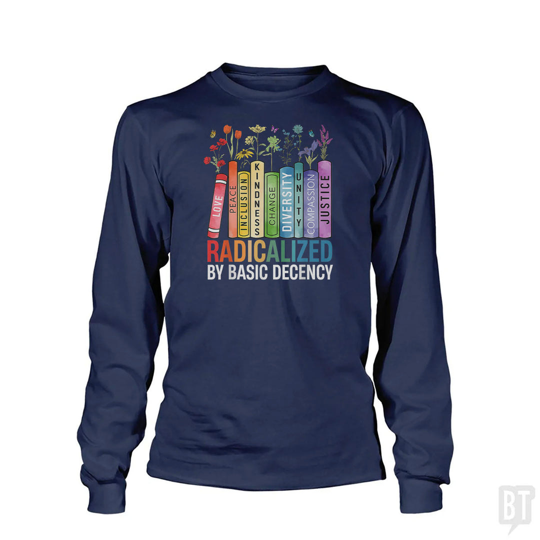 Book Flower Long Sleeve