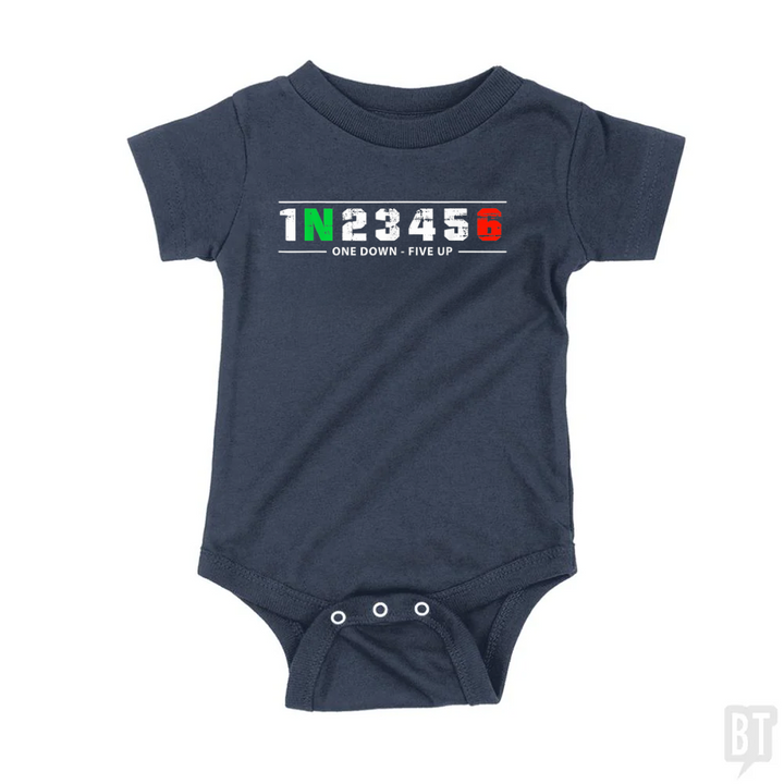 Motorcycle Shift Baby One-Piece