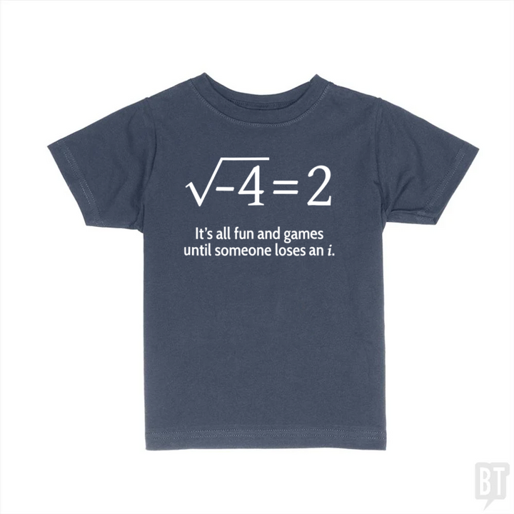 Funny Math Kids Shirt