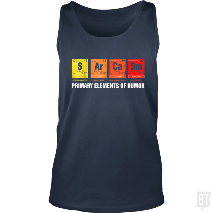 Funny Chemistry Science Tank Top