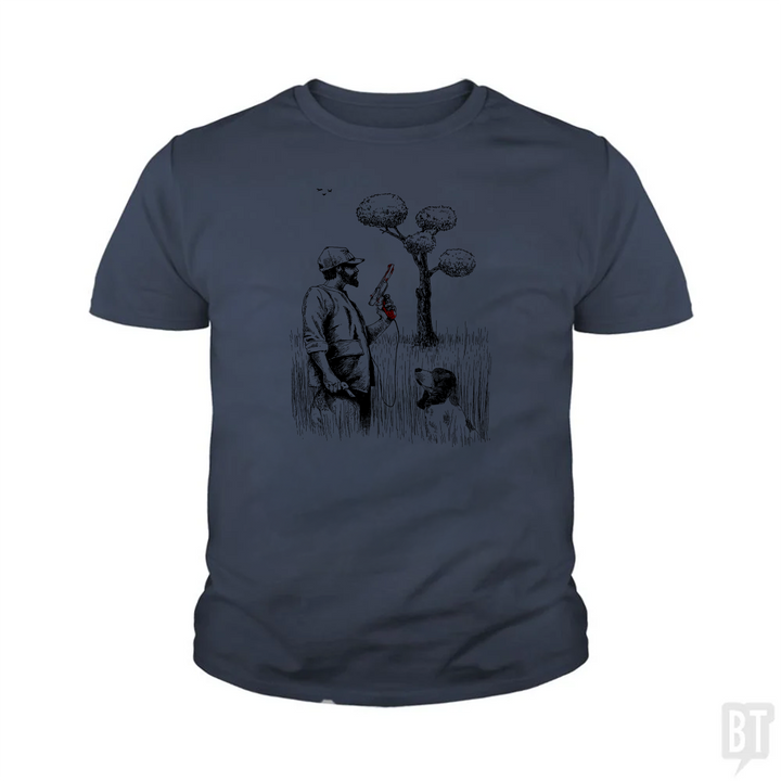 Dog Man Kids Shirt