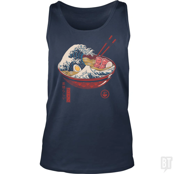 Great Ramen Wave Tank Top