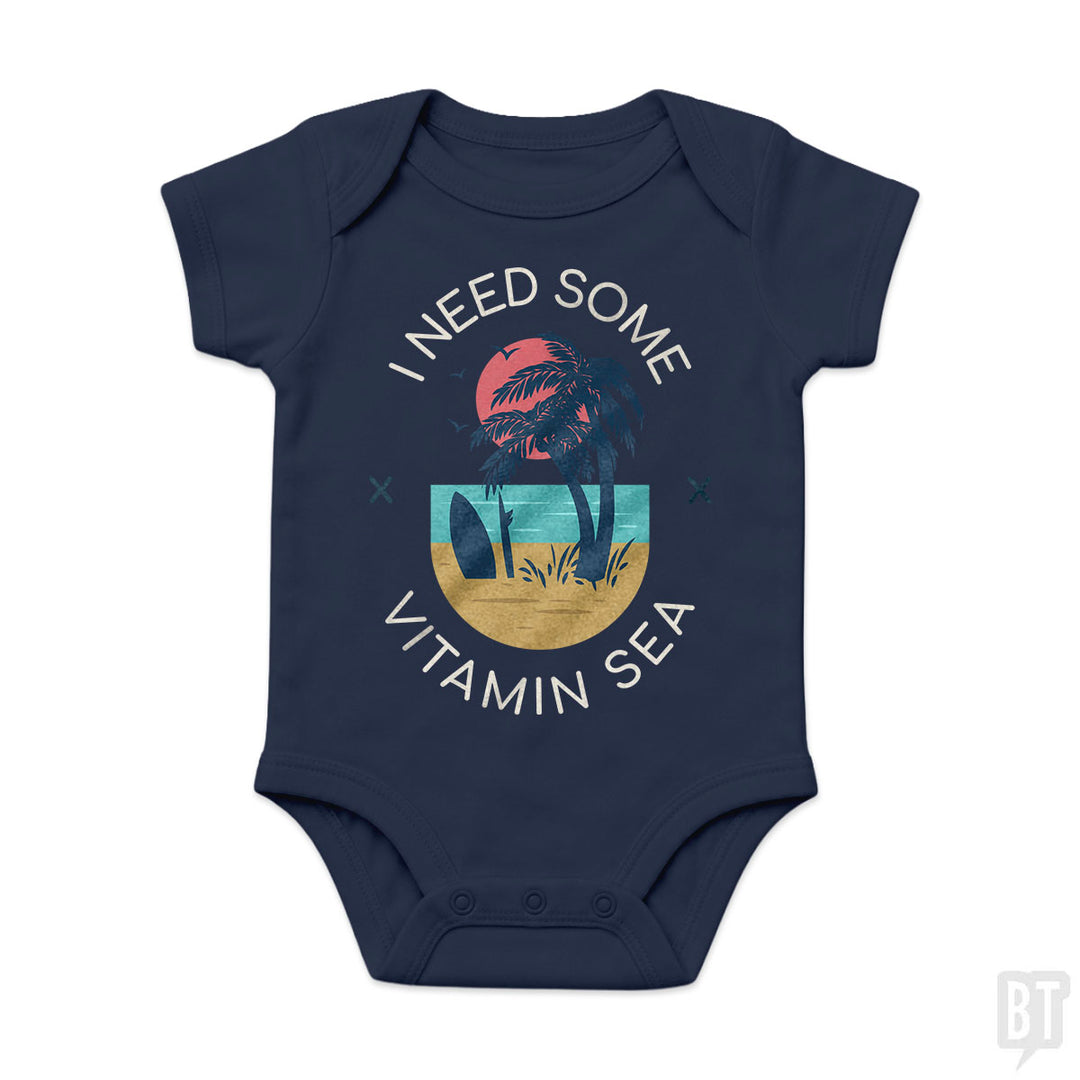 I Need Some Vitamin Sea Baby One-Piece