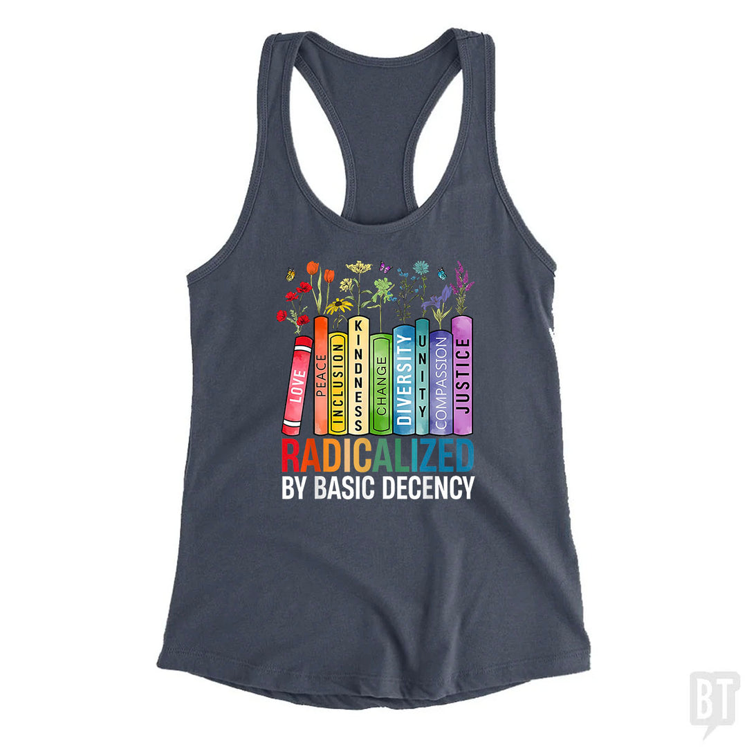 Book Flower Tank Top