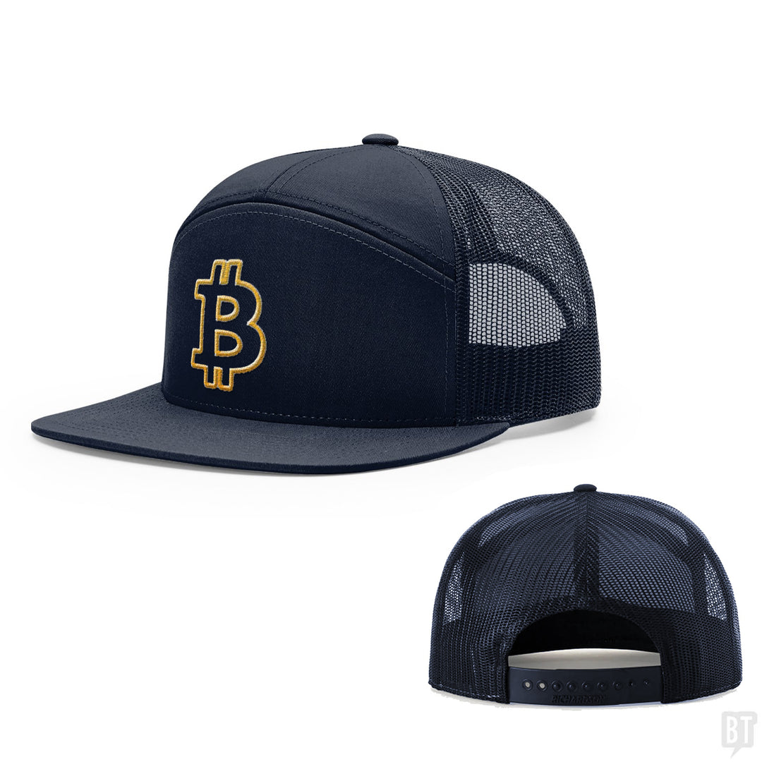 Bitcoin Outline Hats