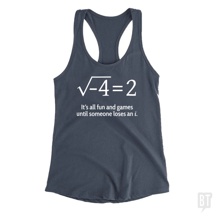 Funny Math Tank Top