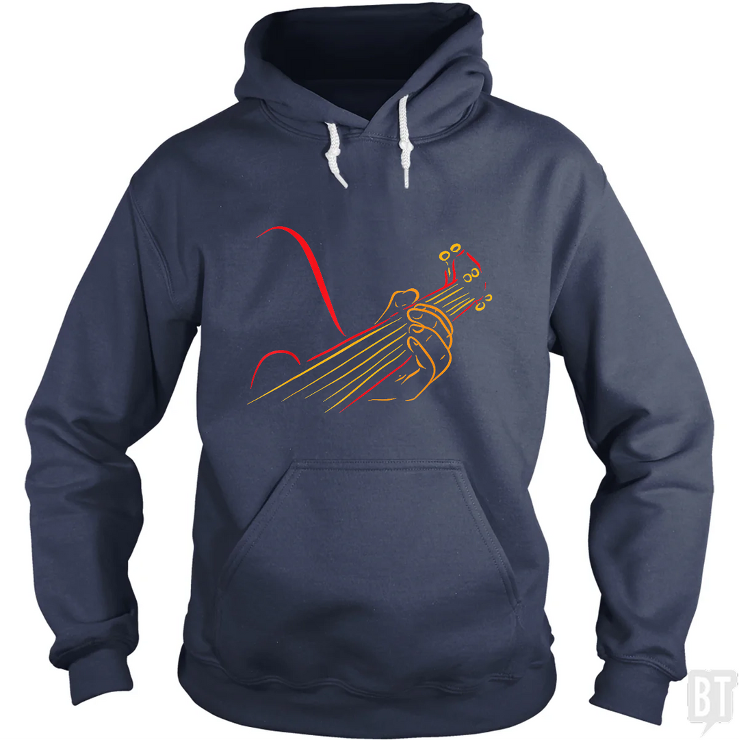 Playing Guitar Music Life Hoodie