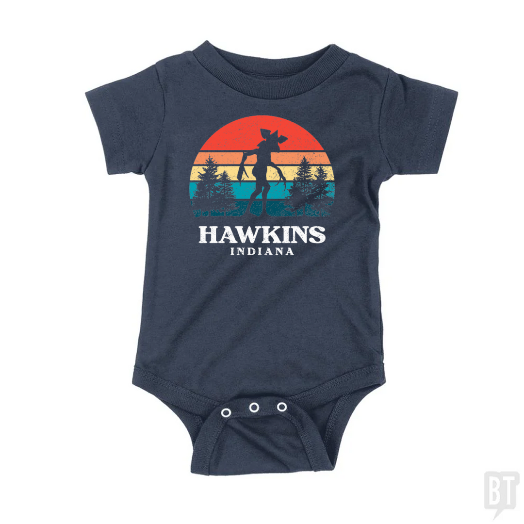 Hawkins Things Baby One-Piece