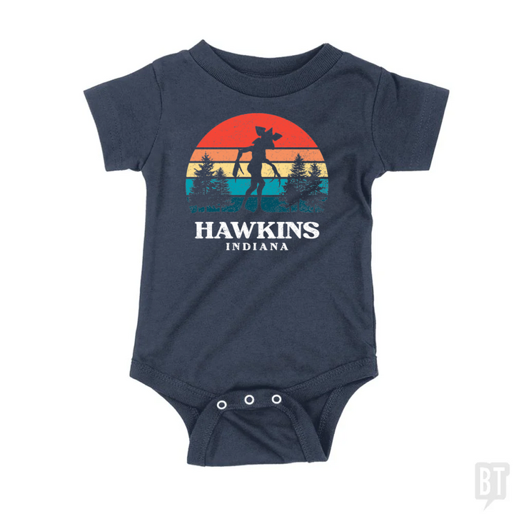 Hawkins Things Baby One-Piece
