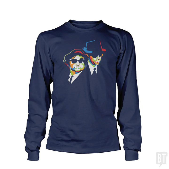Blues Brothers Cubism Long Sleeve