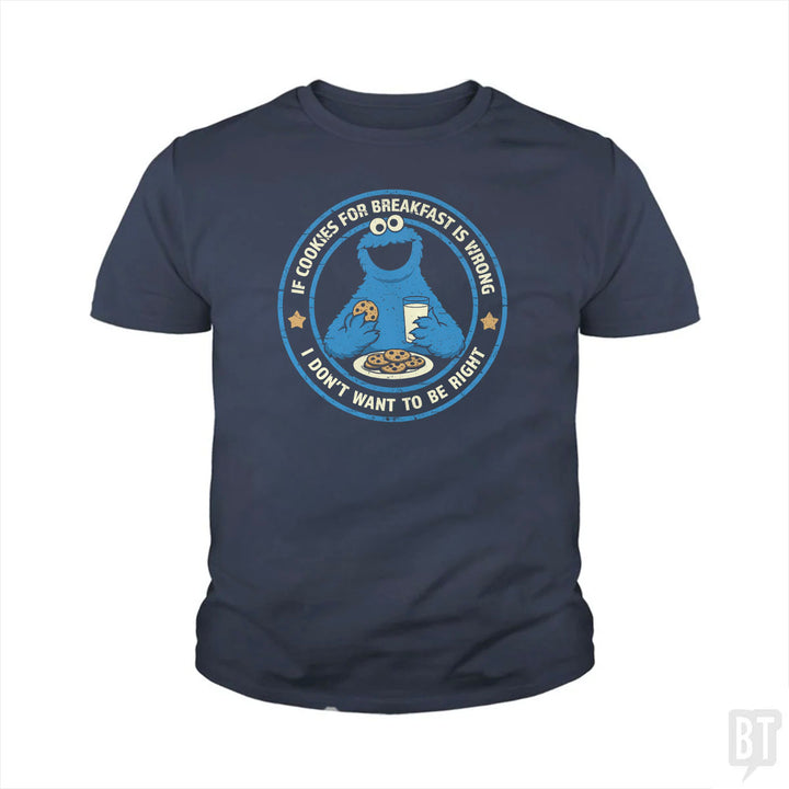Breakfast Cookies Kids Shirt