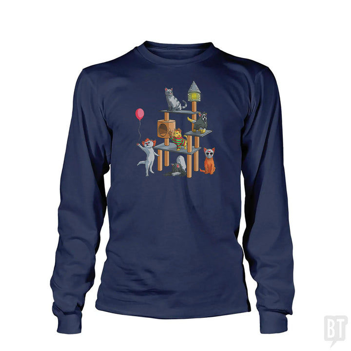 Cat Horror Movies Long Sleeve