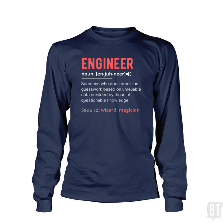 Engineer Definition Long Sleeve