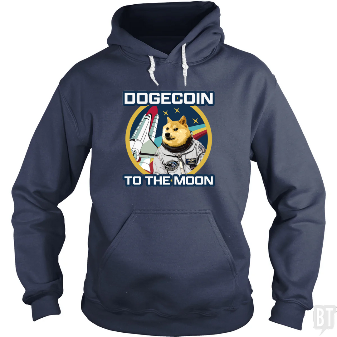 Dogecoin to the Moon Hoodie