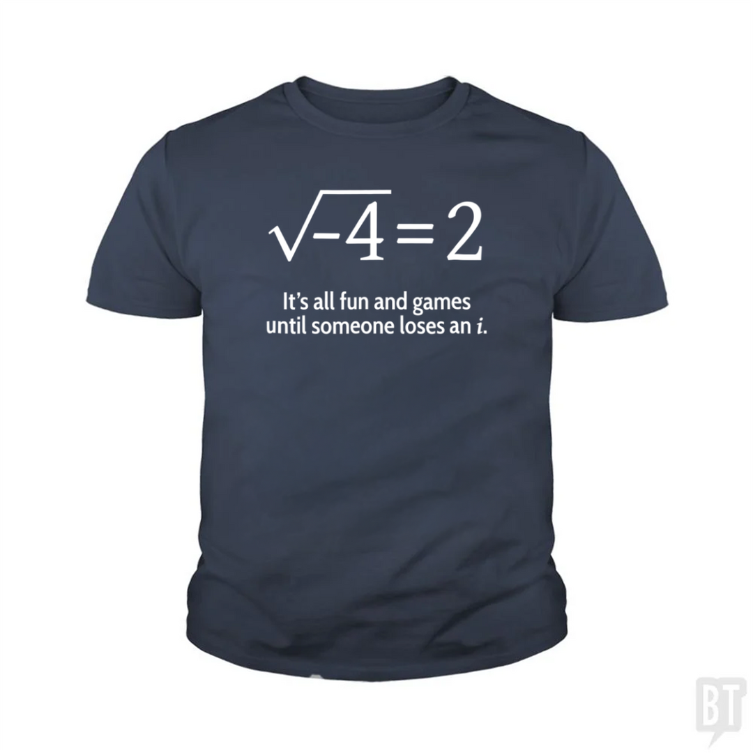 Funny Math Kids Shirt