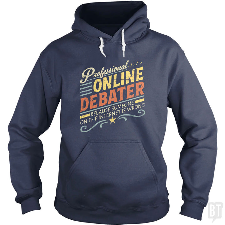 Professional Online Debater Hoodie