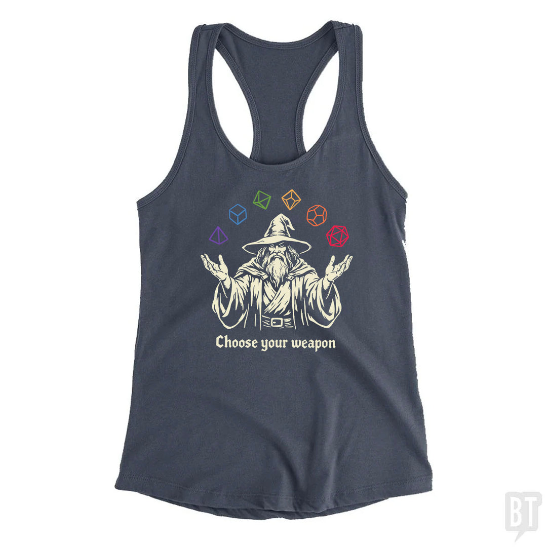Wizard Weapon Tank Top
