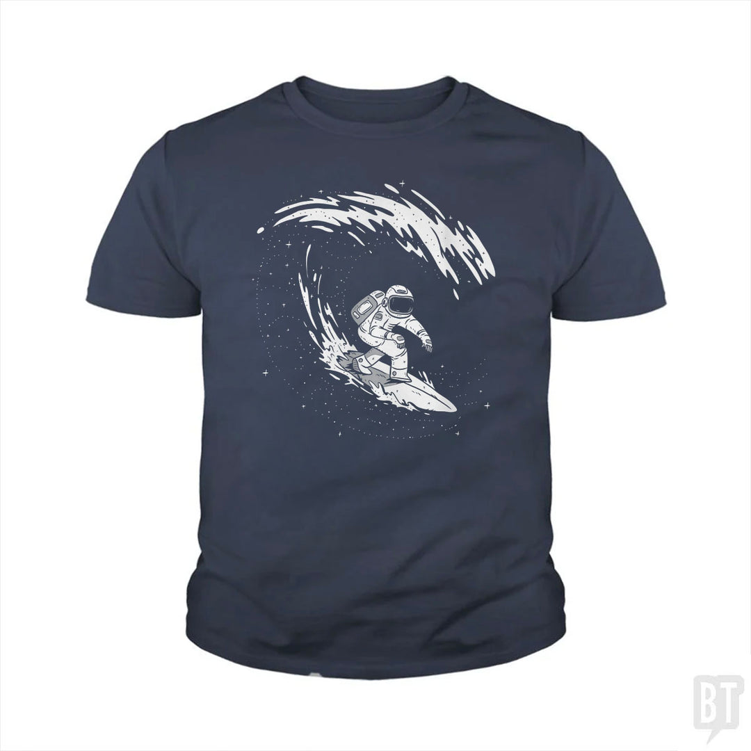 Astronaut Surfer Kids Shirt
