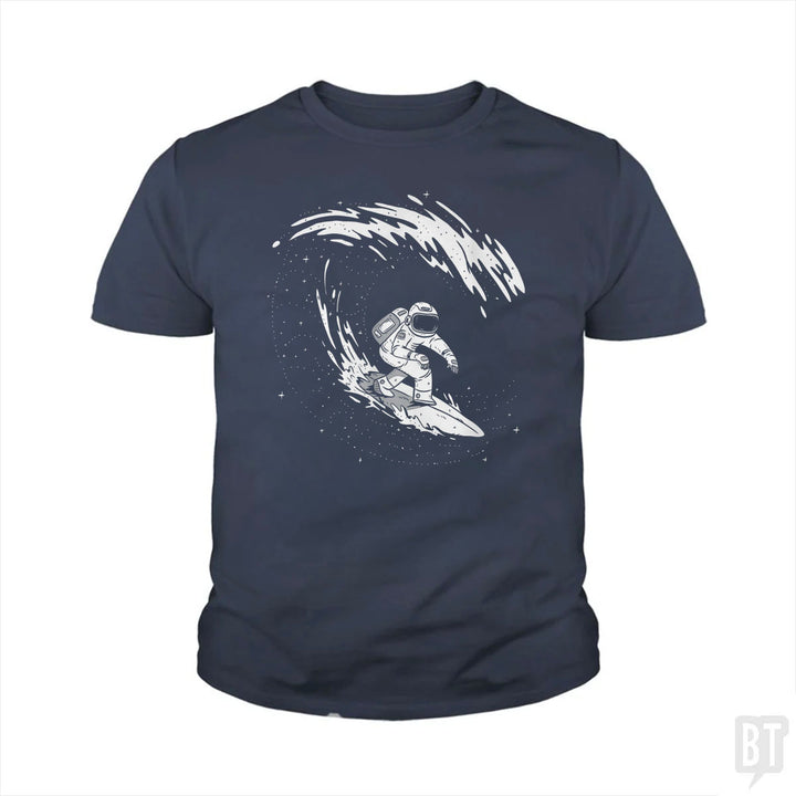 Astronaut Surfer Kids Shirt
