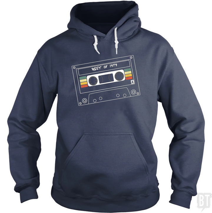 Vintage Cassette Best of 1979 Hoodie