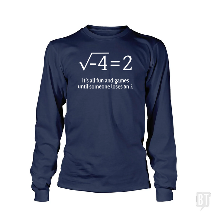 Funny Math Long Sleeve