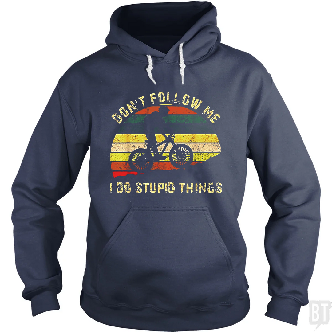 Funny Mountain Bike Hoodie