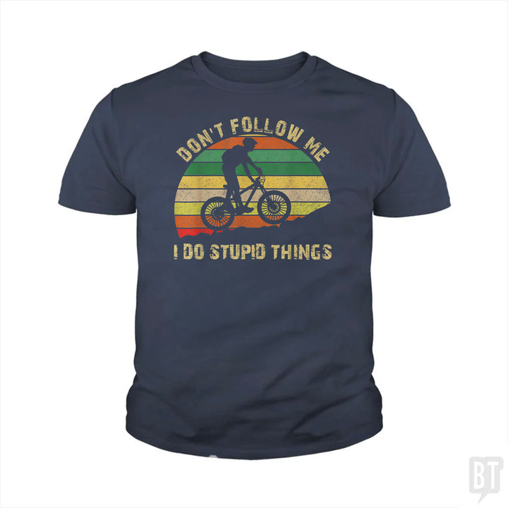 Funny Mountain Bike Kids Shirt