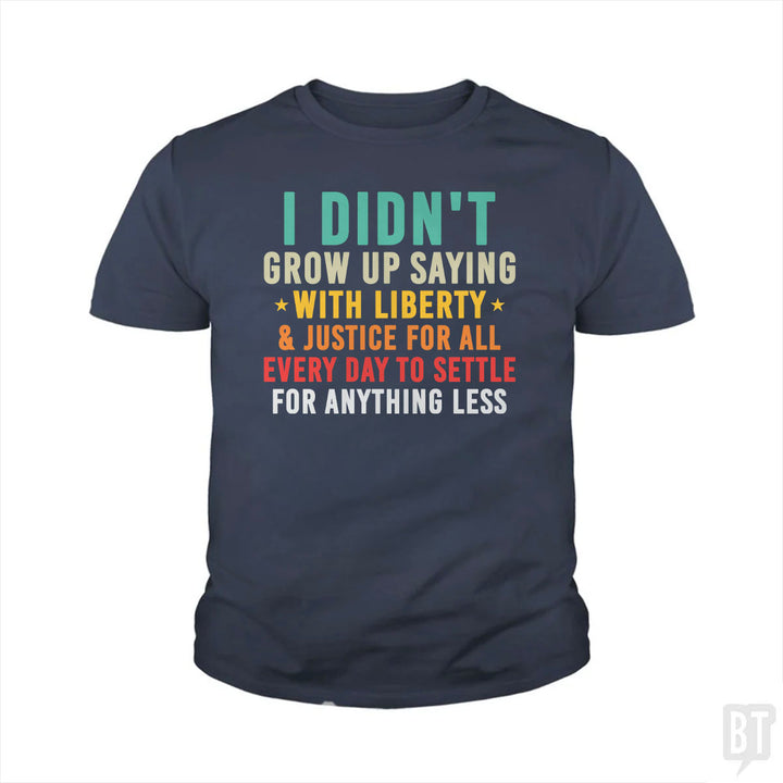 Justice For All Kids Shirt