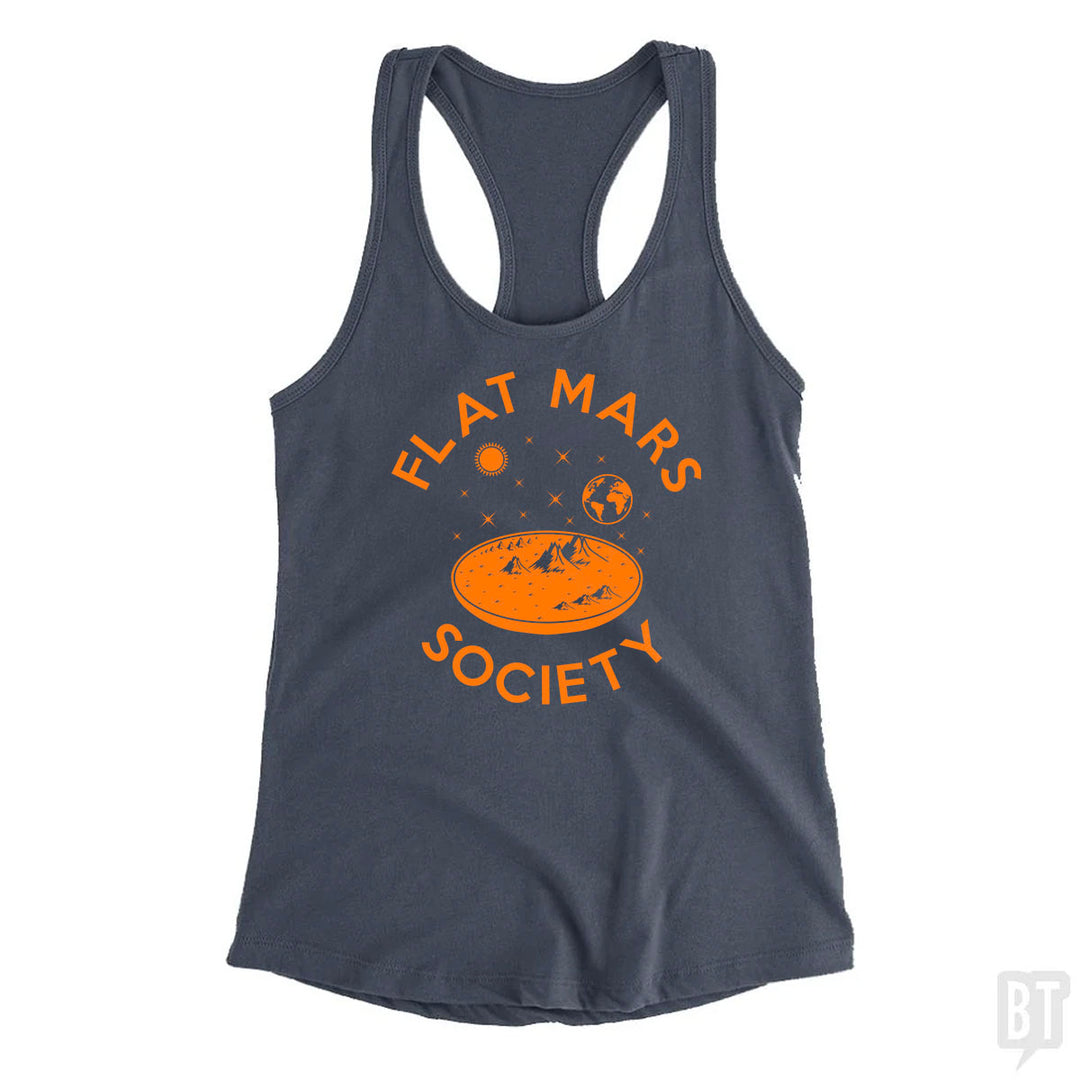 Flat Mars Society Tank Top
