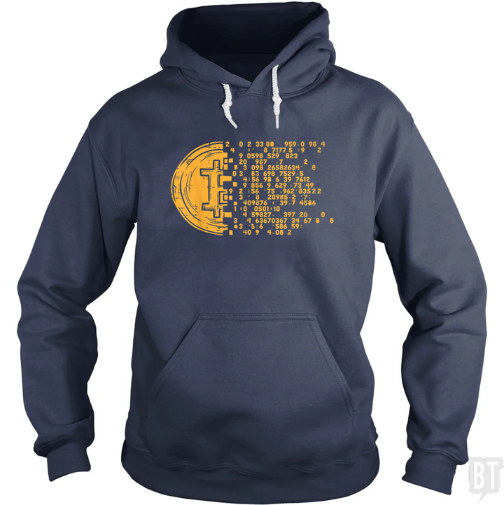 Bitcoin Digital Hoodie