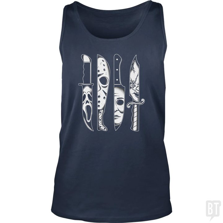 Horror Movie Knives Tank Top