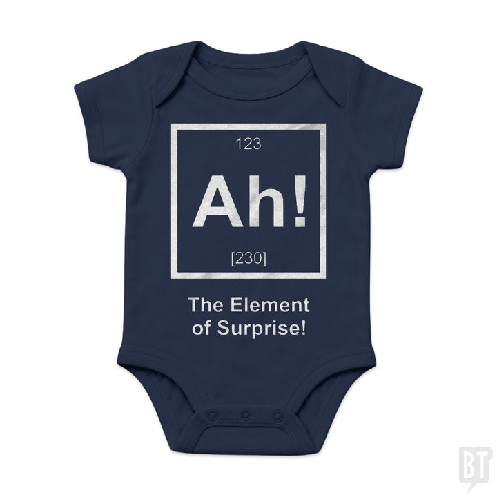 Ah! The Element Of Surprise Baby One-Piece