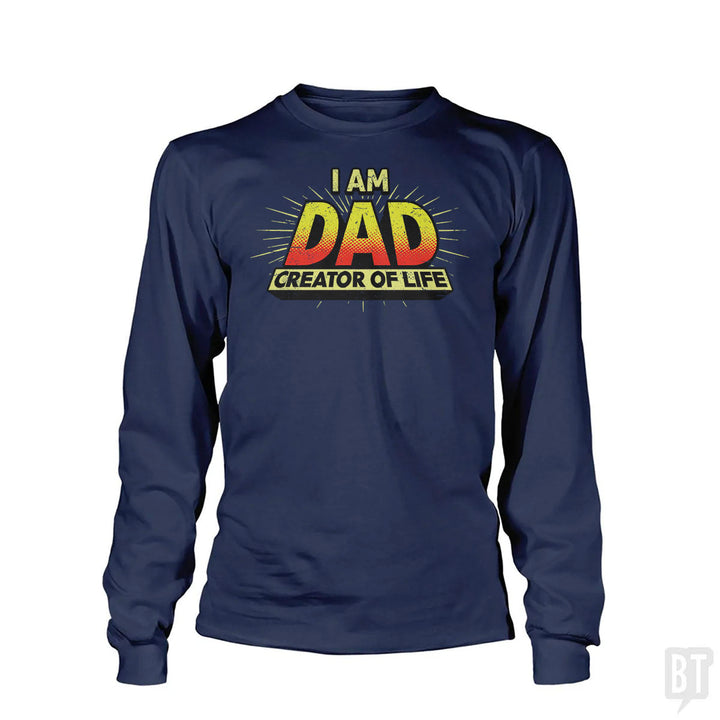Dad - Creator of Life Long Sleeve