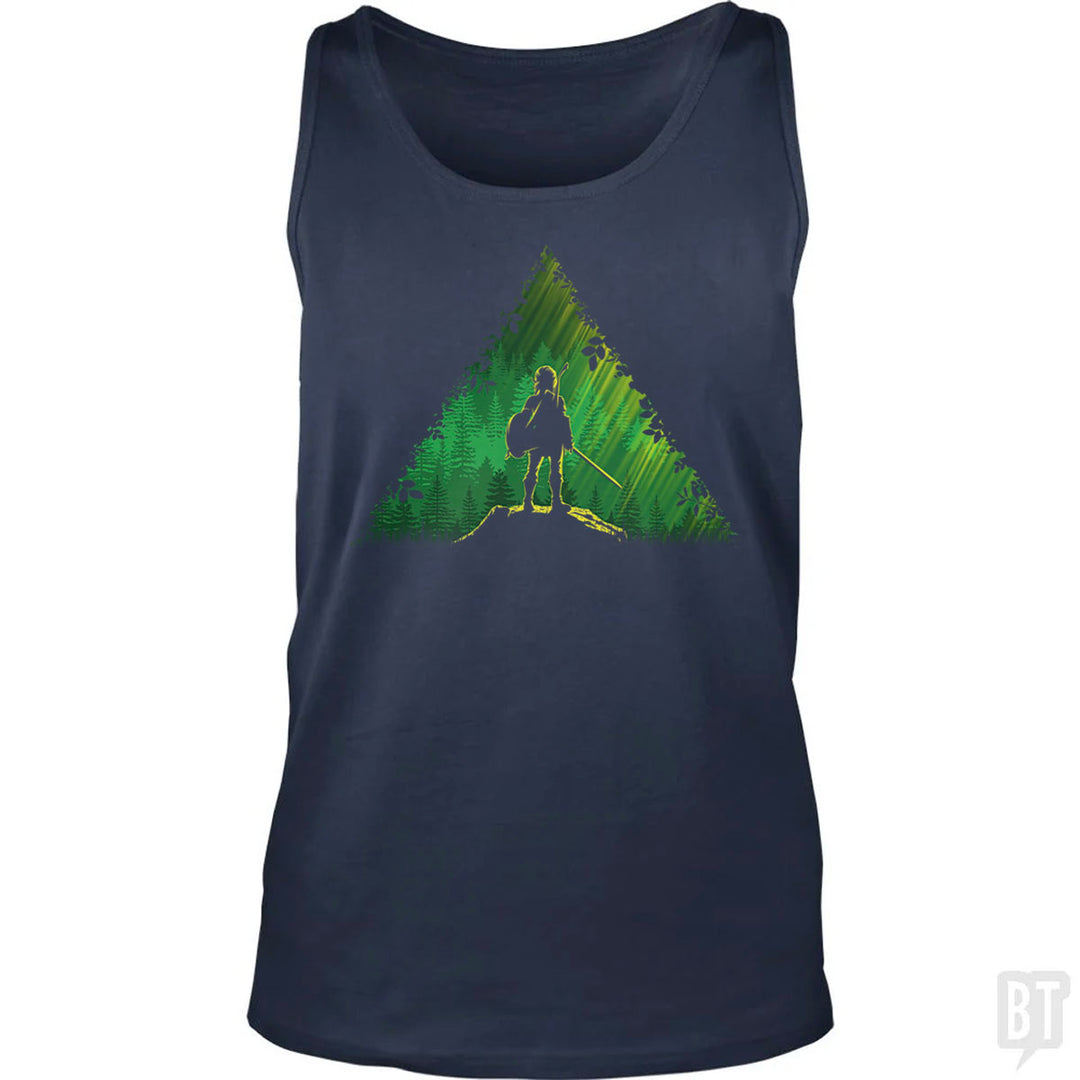Link In A Forest Tank Top