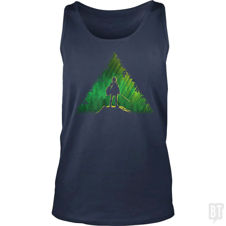 Link In A Forest Tank Top