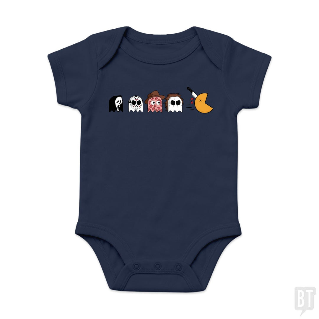 Halloween Horror Characters Baby One-Piece