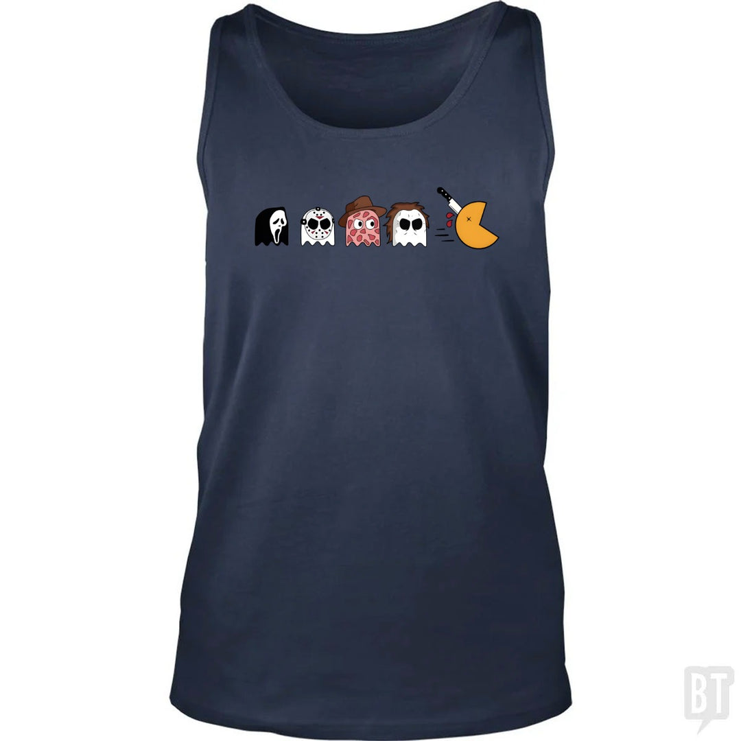 Halloween Horror Characters Tank Top