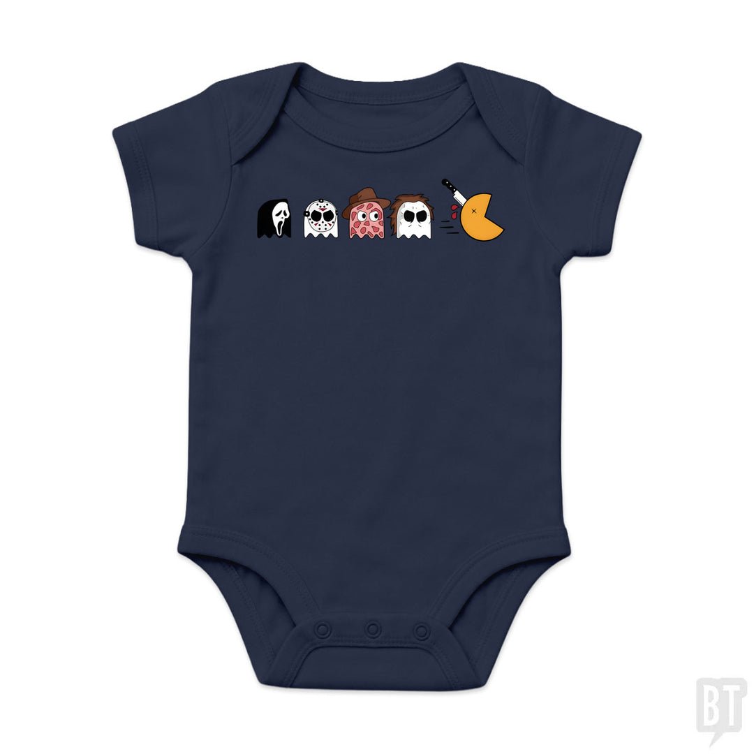 Halloween Horror Characters Baby One-Piece